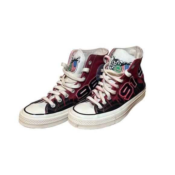 Converse Chuck 70 High x Chinatown Market Bulls Championship Shoe Mens 7 Women 9 - Picture 1 of 8
